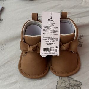 Charming Tan Baby Walker Shoes